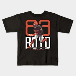 Tyler d Cincinnati Bold Number Kids T-Shirt